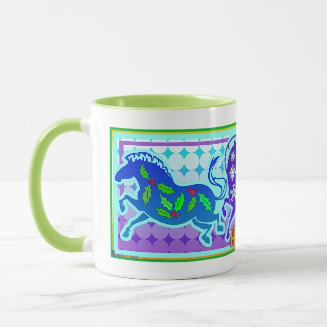 Taza Mink Holidaze Pony Mug (Izquierda)