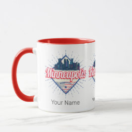 Taza Minneapolis Minnesota Estados Unidos Skyline