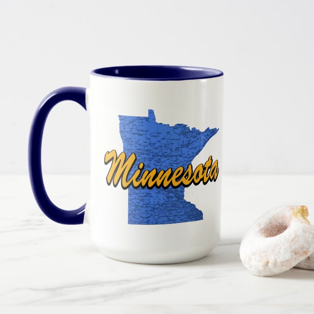 Taza Minnesota (Con donut)