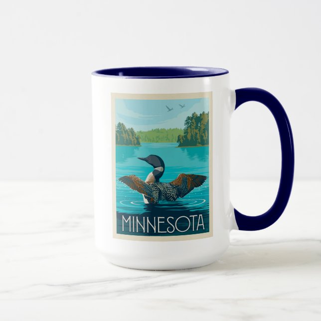 Taza Minnesota | Loon (Derecha)