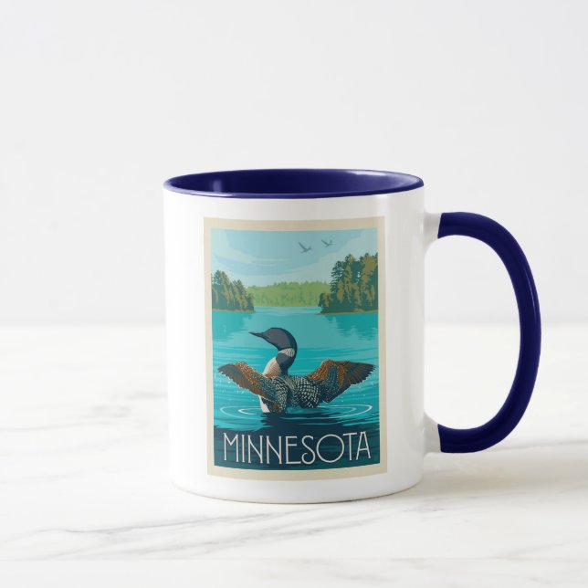 Taza Minnesota | Loon (Derecha)