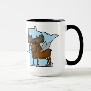Taza Minnesota Mosquitos Moose Mug