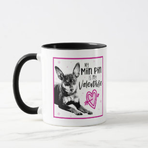 Taza MinPin Valentine Mug   Dibujo Mín. Mín.