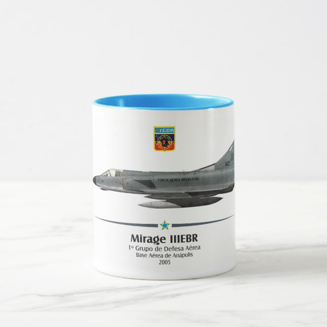 Taza Mirage IIIEBR - Força Aérea Brasileira - FAB (Centro)