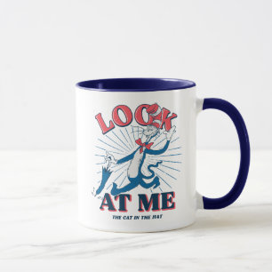 Taza Mírame Gato En El Gorra