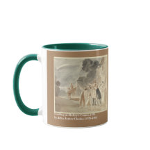 Mirando el cometa de Halley (1835) John James Chal