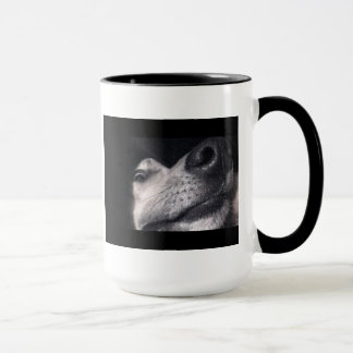 Taza Mirar a escondidas el perro