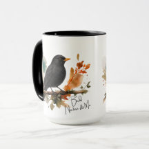 Mirlo Común - Aves, Naturaleza & Yo