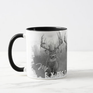 Taza Mis expectativas de Whitetail Deer Mug