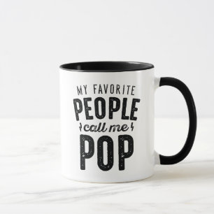 Taza Mis favoritos me llaman pop