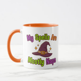 Taza Mis hechizos son principalmente siestas – Gato bru