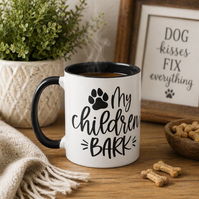 Taza Mis hijos ladran  (Subido por el creador)