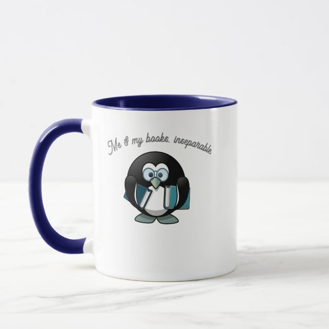 Taza Mis libros son inseparables (Izquierda)