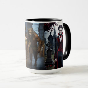 Taza Mis Noches Están Reservadas Para Romance de Monstr