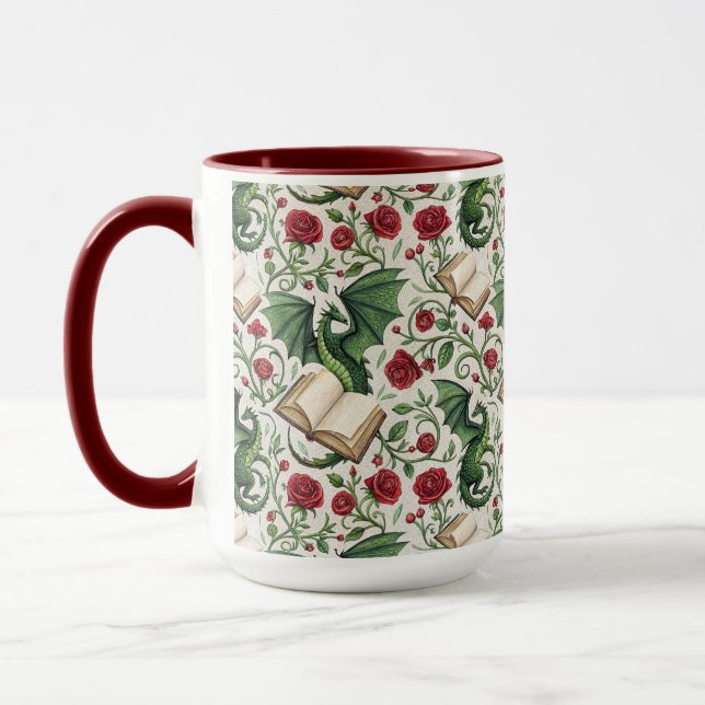 Taza Mis Primeros Amores - Dragones y Libros (Izquierda)