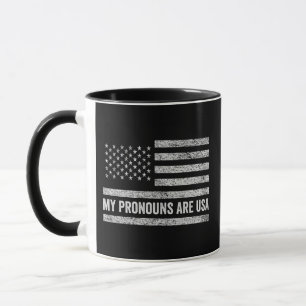 Taza Mis pronósticos son estados unidos graciosos el 4