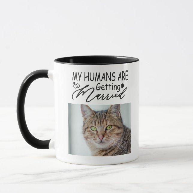 Taza Mis seres humanos se están casando con un Personal (Izquierda)