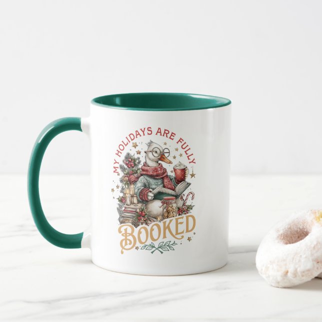 Taza Mis Vacaciones Están Completamente Recubiertas (Con donut)