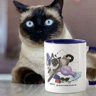 Taza Mischief Cat