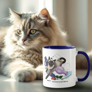 Taza Mischief Cat
