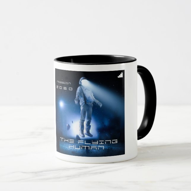 Taza Misión 2060 - Humanos voladores (Anverso derecho)