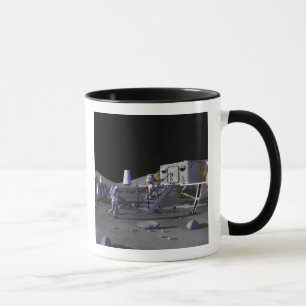 Taza Misiones futuras 13 de la exploración espacial