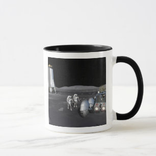 Taza Misiones futuras 3 de la exploración espacial