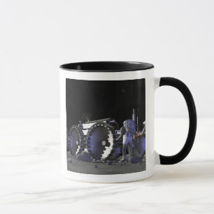 Taza Misiones futuras 9 de la exploración espacial