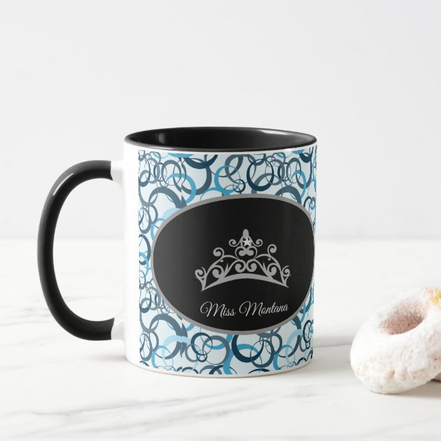 Taza Miss USA Tiara Crown Mug (Con donut)