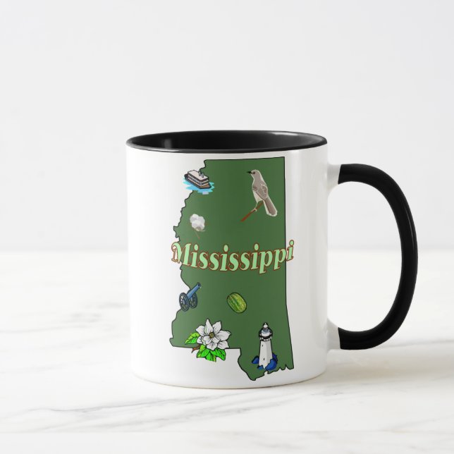 Taza Mississippi Mug (Derecha)