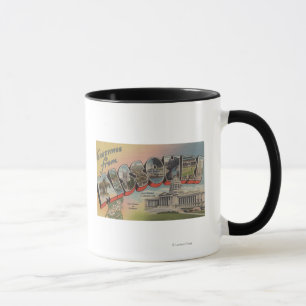 Taza Missouri (Capital del Estado/flor)