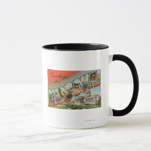 Taza Missouri (edificio capital) - letra grande