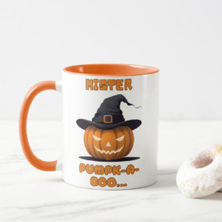 Taza Mister Pumpk-A-Boo Halloween Pumpkin