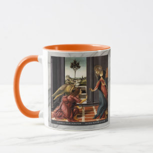 Taza Misterios Gozosos del Rosario #1: Anunciación