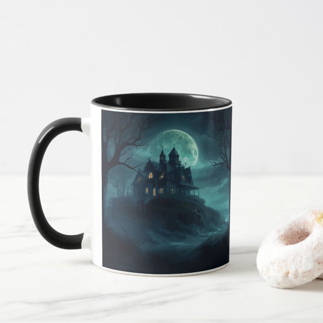 Taza Misterioso atolladero costero (Con donut)
