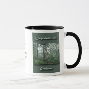 Taza Misty Woods felicitaciones Graduate Mug