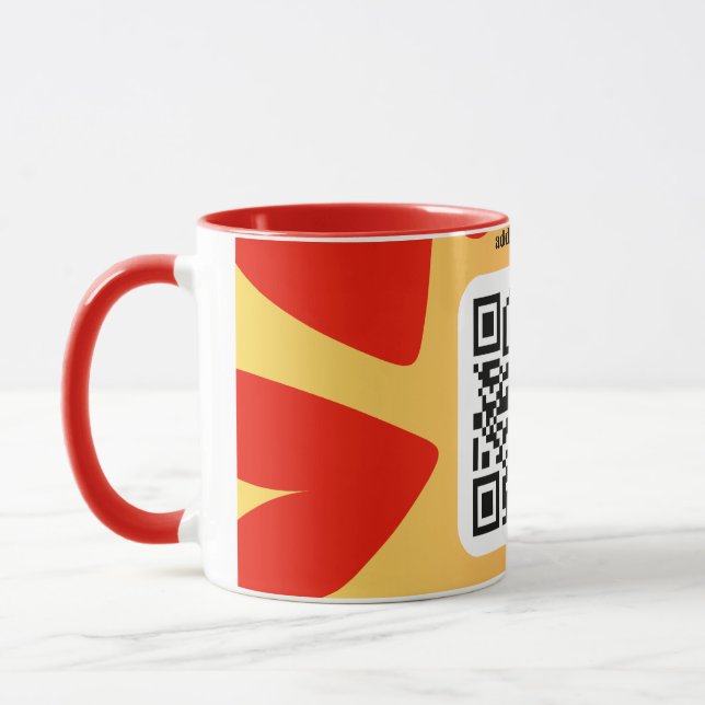 Taza Mit individuellen persönlichen Song per QR-Code (Izquierda)