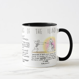 Taza Mitos griegos Comix diomedes mug