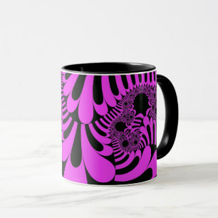 Taza Mod rosa y negro