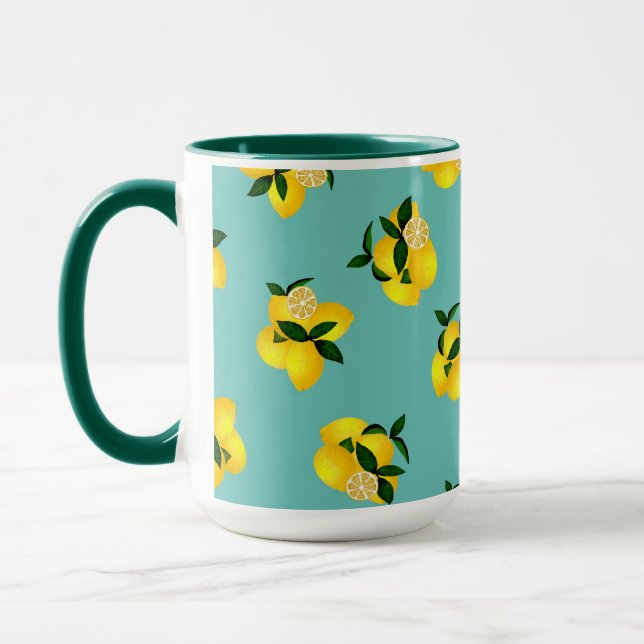 Taza Moda de limón Aqua (Izquierda)