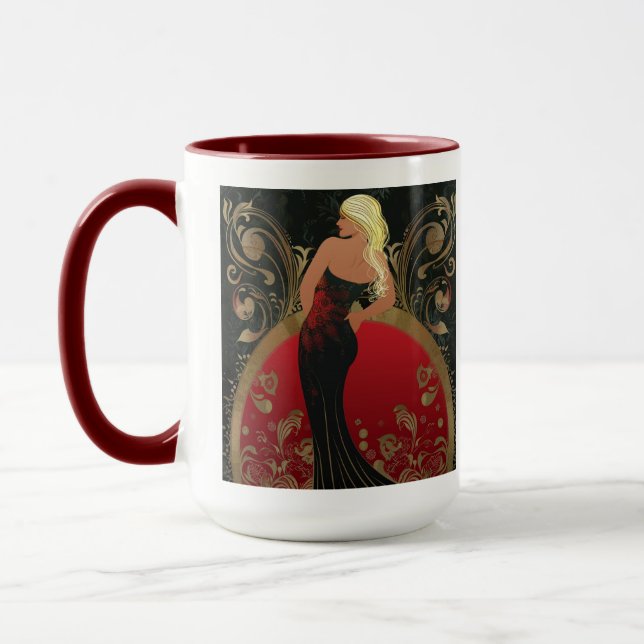 TAZA MODA-ESQUE #4 (Izquierda)