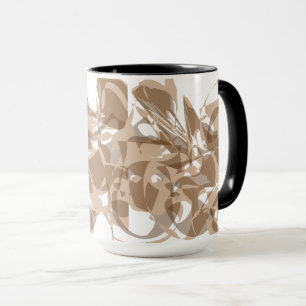 Taza Moda Floral Design Mug