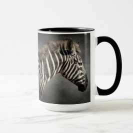 Taza Moda moderna de impresión de animales negros y bla
