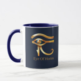 Taza Moda Ojo Dorado De Horus , Jeroglíficos Egipcios
