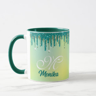 Taza Moda Pastel Perforaciones de Purpurina de la Fábri