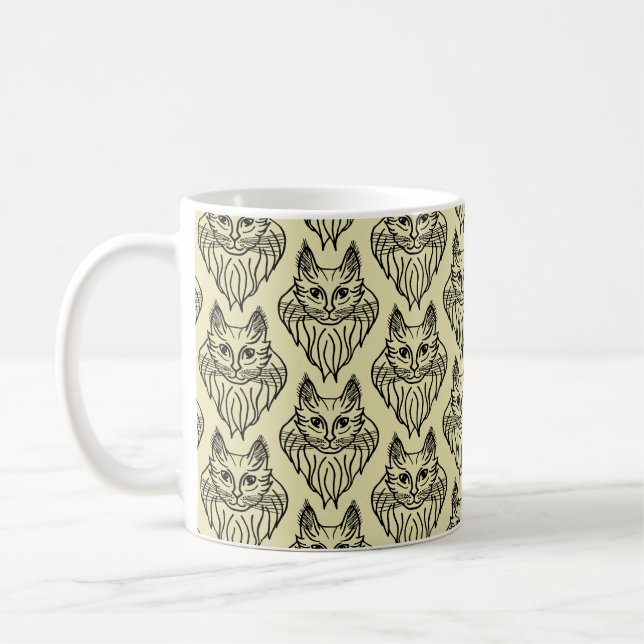 Taza modelada Coon de Maine (Izquierda)