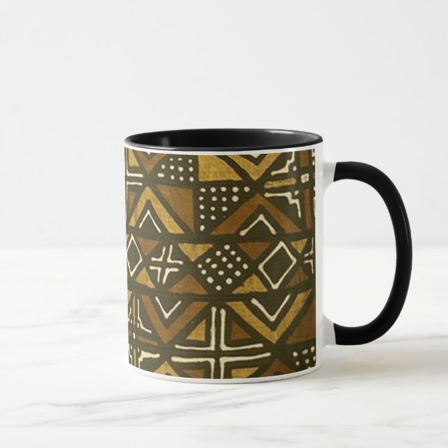 Taza Modelo #1 del paño del fango del Kenyan (Derecha)