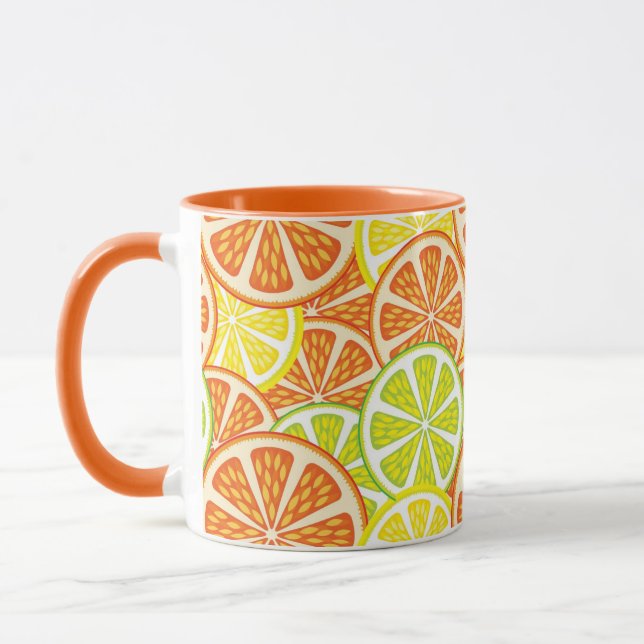 Taza Modelo 2 de la fruta cítrica (Izquierda)