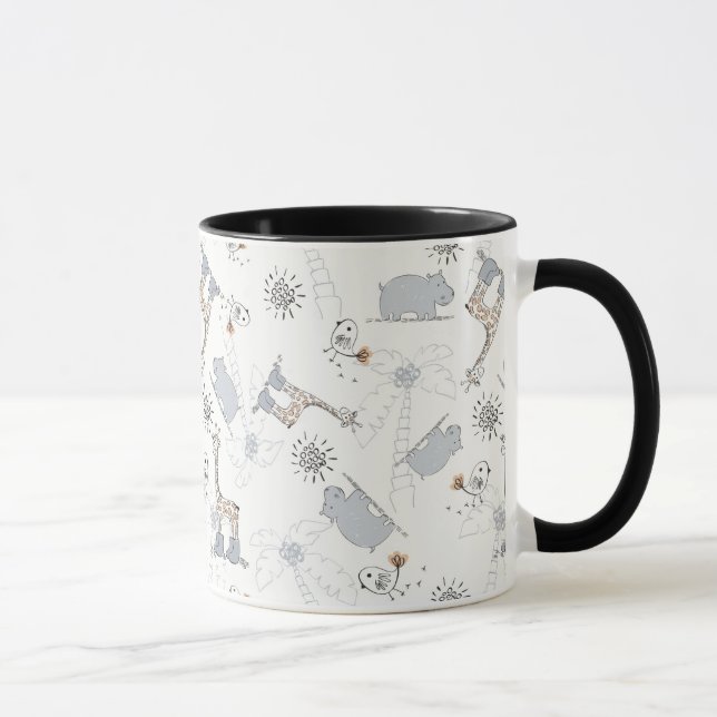 Taza modelo 2 del doodle (Derecha)