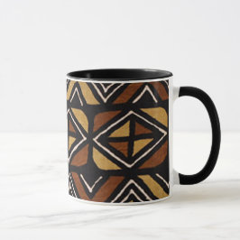 Taza Modelo #2 del paño del fango del Kenyan